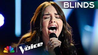 Kamila Kiehne Shines Her Light with Her Cover of "Black Velvet" | The Voice Blind Auditions | NBC