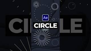 Add Circle Line Explosion Motion Graphics in After Effects #aftereffects