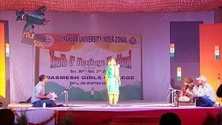 Lok geet mirza first position in interzonal