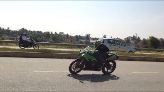 Ninja ZX10R Top Speed flyby - STOCK