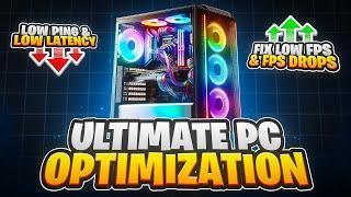 The Ultimate 2025 PC Optimization Guide: Boost FPS & Reduce Input Lag