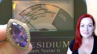 Presidium Gem Tester II (PGT II) Testing Diamond, Sapphire, Ruby, Amethyst, and Calibrating