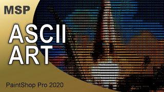 Ascii Art - Tutorial - PaintShop Pro