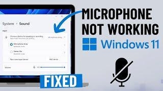 Fix Microphone Not Working on Windows 11 [2024]