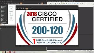 An easy way to make your own CCNA test set from videos