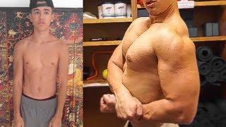 MASSIVE Teen Bodybuilding Natural Transformation 15-18 YEARS OLD | Preston Gifford |