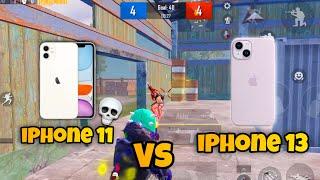 IPHONE 13 VS IPHONE 11 PUBG TEST IN 2024 | TDM FULL GAMEPLAY SMOOTH + 60 FPS 