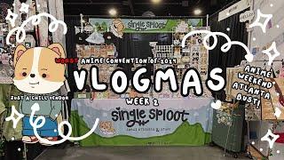 WORST ANIME CONVENTION OF 2024 | Anime Weekend Atlanta AWA | Single Sploot Dealer Artist Vlog