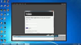 XSplit - Twitch Auth is Broken