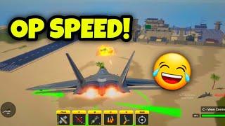 DESTROYING Servers With The New F-22 Raptor In War Tycoon!