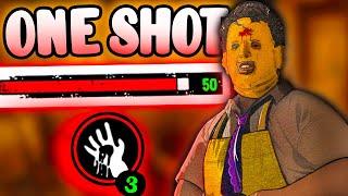 The ULTIMATE ONE-SHOT Leatherface BUILD In TCM! | MUST TRY | Texas Chainsaw Massacre Game