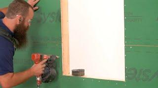 Installing ZIP System Sheathing: Fastening