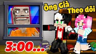 MỀU THỬ THÁCH 3 GIỜ SÁNG TRỐN KHỎI ÔNG NỘI KINH DỊ TRONG MINECRAFT*REDHOOD PHÁT HIỆN ÔNG KẸ THEO DÕI