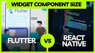 Flutter Widget Size vs React Component Size: Which is More Efficient?