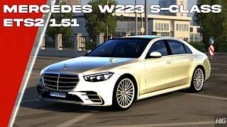 Mercedes-Benz W223 S-Class (ETS2 1.51) | Euro Truck Simulator 2 | ETS 2 | Car Mod