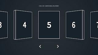 Javascript CSS 3D Carousel/Slider