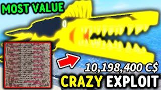 This CRAZY EXPLOIT Allows You To INSTANTLY GET FISH WORTH MILLIONS in Roblox Fisch..