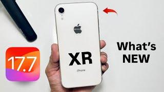 iOS 17.7 on iPhone XR - What’s New on iPhone XR iOS 17.7 - Top New Features & Changes iPhone XR