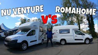 SMALL CAMPERS WHICH is BEST ? Romahome or Nu Venture