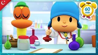  POCOYO TÜRK - Deneysel bilim [ 60 dakika ] Çocuklar için ÇIZGI FILMLER