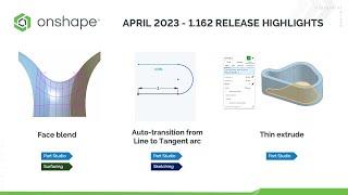 Onshape:  April 2023 Update 1.162