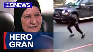 Melbourne grandmother speaks after attempted carjacking | 9 News Australia