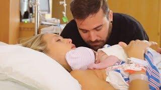 TIME TO SEE OUR BABY GIRL! *Birth Vlog Part 2*