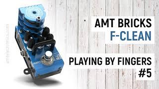 AMT Bricks F-Clean: Playing by fingers (demo #5)