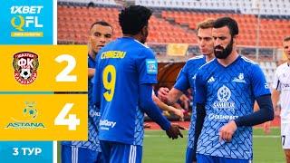 Шахтёр 2:4 Астана | 1XBET QFL Лига кубогы 2024 | 3 тур | Ойынға шолу, 19.07.2024