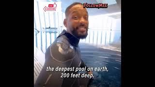 Deep Dive Dubai the world’s deepest pool | Will Smith takes a plunge into the world’s deepest pool