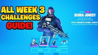 ALL WEEK 3 CHALLENGES GUIDE! - Fortnite Chapter 2 Season 3