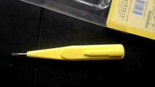 Digital VOLTAGE TESTER Pen from Banggood (see description/turn on subtitles)