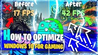  How to Optimize Windows 10 For GAMING & Performance in 2021 [Ultimate Optimization Guide]