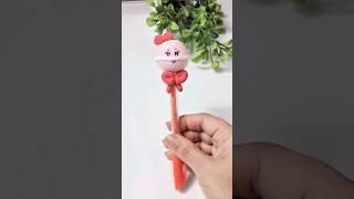 DIY lollipop Pen #diy #clayart  #backtoschool #shorts