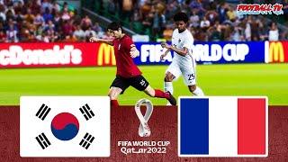 PES 2021 | South Korea vs France | FIFA World Cup 2022 Qatar | Full Match eFootball Gameplay PC