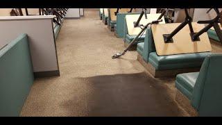 Satisfying Horrible Nasty Gooey Restaurant Carpet Coming Clean