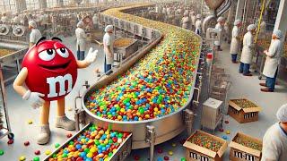 How M&Ms are Made In Factory? Largest M&Ms Factory Tour | Captain Discovery