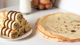 أسرع كريب وأسهل طريقة بدون زبدة خفيف و طري اصبحت معتمدة عندي Crêpes rapides légères et moelleuses