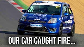 Our Car Caught Fire! | Motorsport Uncut S2 E5