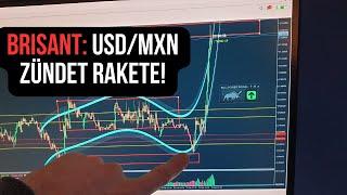 TradingWelt außer Rand und Band! USD/MXN zündet Rakete!