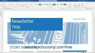 Word 2019 and 365 Tutorial Presenting Online Microsoft Training