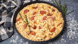 Chicken and Chorizo Risotto