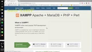 How to Install XAMPP for Windows 8/8.1/10 | Create mysql database