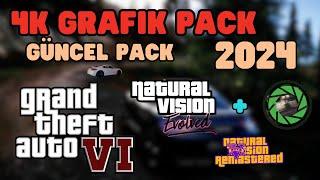 GTA 5 4K GRAFİK MODU KURULUMU l GTA 6'YI ANDIRMAYAN GRAFİKLER