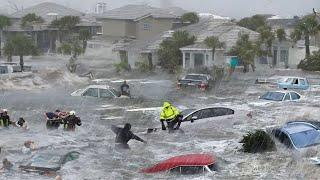 Chaos in Queensland, Australia! Cyclone Alfred caused major flooding in Hervey Bay! Peoples trapped!