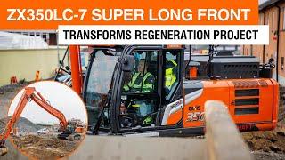 Hitachi ZX350LC-7 SLF transforms regeneration project