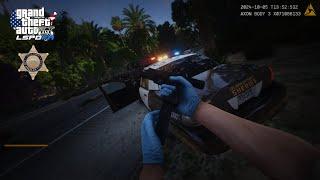 THE MOST REALISTIC LSPDFR PART I'VE EVER MADE | SHOOTOUT ON THE HIGHWAY | KNIFE ATTACKS