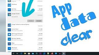 How Clear Data Pc  Apps | Pc Apps Clear data | windows app clear data laptop clear data