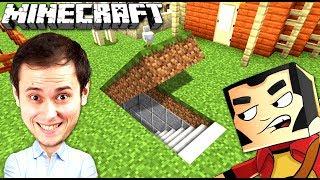 Max in MINECRAFT! Intrarea SECRETA SUB Pamant ?