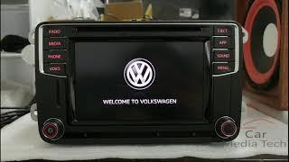 Volkswagen APP Carplay Android Auto MIB2 STD2 Composition Media Bluetooth Radio 5K7035200L